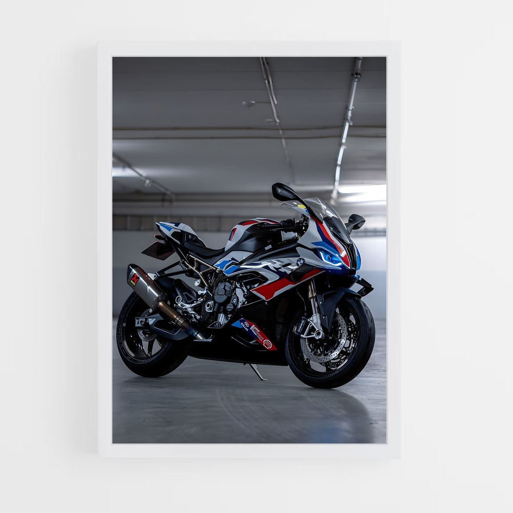 Poster superbe moto Bmw – affiche BMW Motorrad (vue 3)